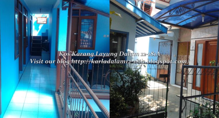 Info Kos Karla Dalam 12-181A Bandung