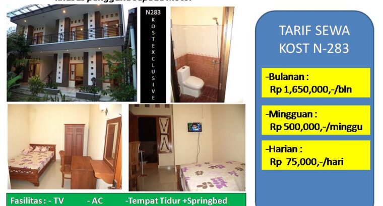 Kost Putri Exclucive Yogyakarta N283