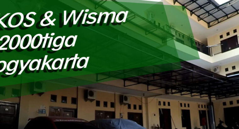 Kos dekat UGM Jogja, Wisma 2000tiga Yogya