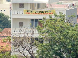 Kost untuk Karyawan/Mahasiswa dengan fasilitas lengkap di Jl Pramuka – Jakarta Pusat